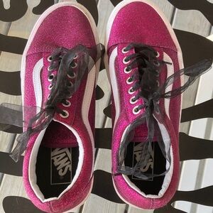 Vans Women's Sparkling Pink Sneakers